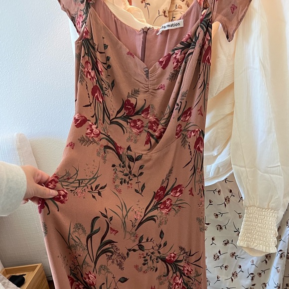 REFORMATION Butterfly Dress Cecile Floral - Picture 1 of 9